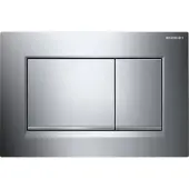 Geberit Sigma 30 bedieningspaneel Wit / goudeffect / wit