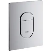GROHE Arena Cosmopolitan bedieningsplaat tweeknops frontbediening verticaal Chroom