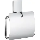 Smedbo Toiletrolhouder Pool Met Klep 14.3 x 14 cm Chroom
