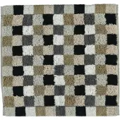 Cawö Gezichtsdoekje Cawö Cube Karo Beige (set van 6)