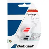 Babolat Racket Demper Babolat Flag Damp X 2 Black Rood Fluo