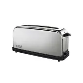 Russell Hobbs 23510-56 Victory Broodrooster Lange gleuf Ontwerp Retro 1000W - roestvrij staal