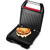 George Foreman Steel Grill Compact