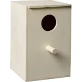 Fauna Broedkastje Parkiet Opening 45 Mm - Vogelbroedbenodigheden