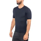 Woolpower - Tee 200 - T-shirt S, blauw