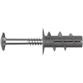 Sencys Gipsplaatplug Met Schroef Kunststof - Diam. 13 Mm - 50 Stuks