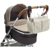 Storksak Luiertas Noa Stripe Fawn