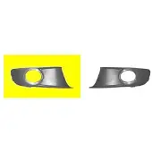VAN WEZEL BUMPERGRILL ONDER RECHTS + MISTLICHTGAT Highline voor o.a. VOLKSWAGEN