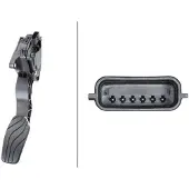 Hella Sensor, gaspedaalpositie voor o.a. NISSAN