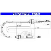 Ate Koppelingkabel voor o.a. FIAT