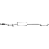 Walker Middendemper 24174 Walker voor o.a. PEUGEOT
