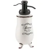 Gedy Amelie Vrijstaande zeepdispenser, 230ml, keramisch