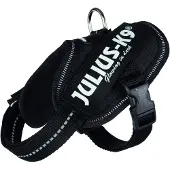 Julius-K9 14811, Borsttuig, maat XS-S, zwart, effen, 33 cm