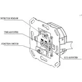 ABC-led PIR bewegingssensor schakelaar inbouw