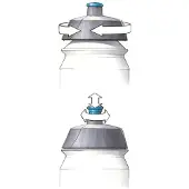 Tacx Shiva bidon - 750 ml - Donkerblauw