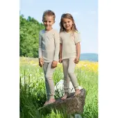 Engel - Kinder Unterhemd S/S - Merino-ondergoed 152, grijs