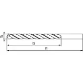 Phantom HSS spiraalboor din338 diameter 6.7mm