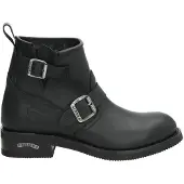 Sendra 2976 Carol leren bikerboots zwart female | Maat: 39