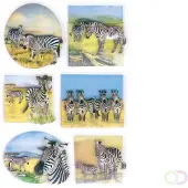 Herma 6254 Stickers MAGIC zebras, 3D folie