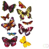 Herma 6388 Stickers Vlinders, 3D vleugels