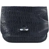 B.belt Soley Heuptas leer 17 cm schwarz