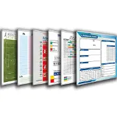 Smit Visual Whiteboard Bedrukt - 120 x 240 cm