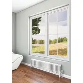Eastbrook Rivassa 3 koloms verwarming 30x114,8cm Wit 1118 watt