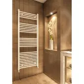 Eastbrook Wingrave verticale verwarming 80x40cm Mat wit 374 watt
