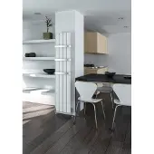 Eastbrook Malmesbury aluminium design radiator 180x28cm Mat wit 809 watt