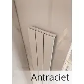 Eastbrook Charlton verticale aluminium radiator 180x37,5cm Antraciet 1152 watt
