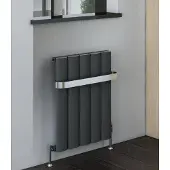 Eastbrook Malmesbury aluminium design radiator 180x28cm Antraciet 809 watt