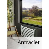 Eastbrook Tunstall handdoek verwarming 120x60cm Antraciet 758 watt