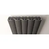Eastbrook Guardia radiatordeksel Chroom 123cm