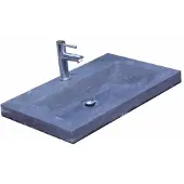 Lambini Designs Novara wastafel natuursteen 60cm met kraangat