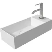 Salenzi Spy fontein 45x20 cm Mat Wit (inclusief bijpassende clickwaste)