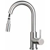 Sento Stainless Pulldown Bow RVS Keukenkraan uittrekbaar SK112