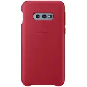 Samsung lederen cover - rood - G970 Galaxy S10 E