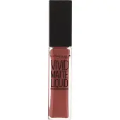 Maybelline Color Sensational Vivid Matte Liquid 7 Blushing Beige Lipstick ex