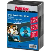 Hama Dvd Slim Box 10, Black
