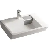 Badstuber Cera K810 waskom met kraangat 64,5x44cm