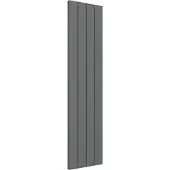 Eastbrook Vesima verticale aluminium verwarming 180x40,3cm Antraciet 1424 watt