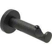 Overig Gordijnroede Steunen Opleg Antraciet 9x2cm - 2 Stuks