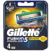 Gillette Fusion 5 ProGlide Power Scheermesjes 4 stuks
