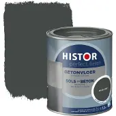 Histor Perfect Finish betonvloer RAL 7043 dark grey zijdeglans 750 ml