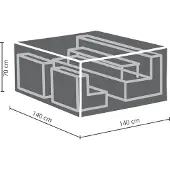 Outdoor Covers Premium loungesethoes - 140x140x70 cm