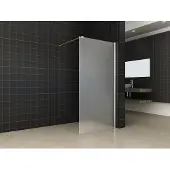 Mueller Private douchewand melkglas 90x200cm 10mm Anti-kalk