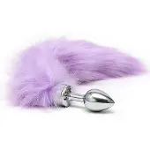 Rimba - Buttplug met lila staart (unisex)