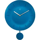 Sans marque nXt Bowl – Wandklok – 30 cm – Plastic – Turquoise – Stil