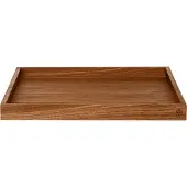 AYTM dienblad Unity, walnoot, lengte 35 cm, breedte hout Unity, hout donker, Hout, Design