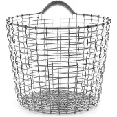 Korbo Bin 16 Basket Galvanized - Tuinaccessoires Gegalvaniseerd Staal Silver - 34015
